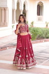 KA 5052 Vichitra Silk Lehenga Choli Wholesalers In Delhi